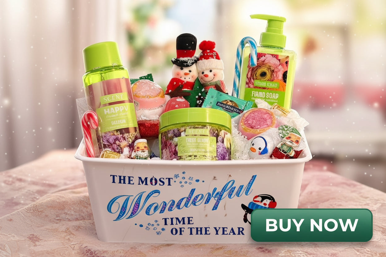 Snowman gift basket - Bargain’s