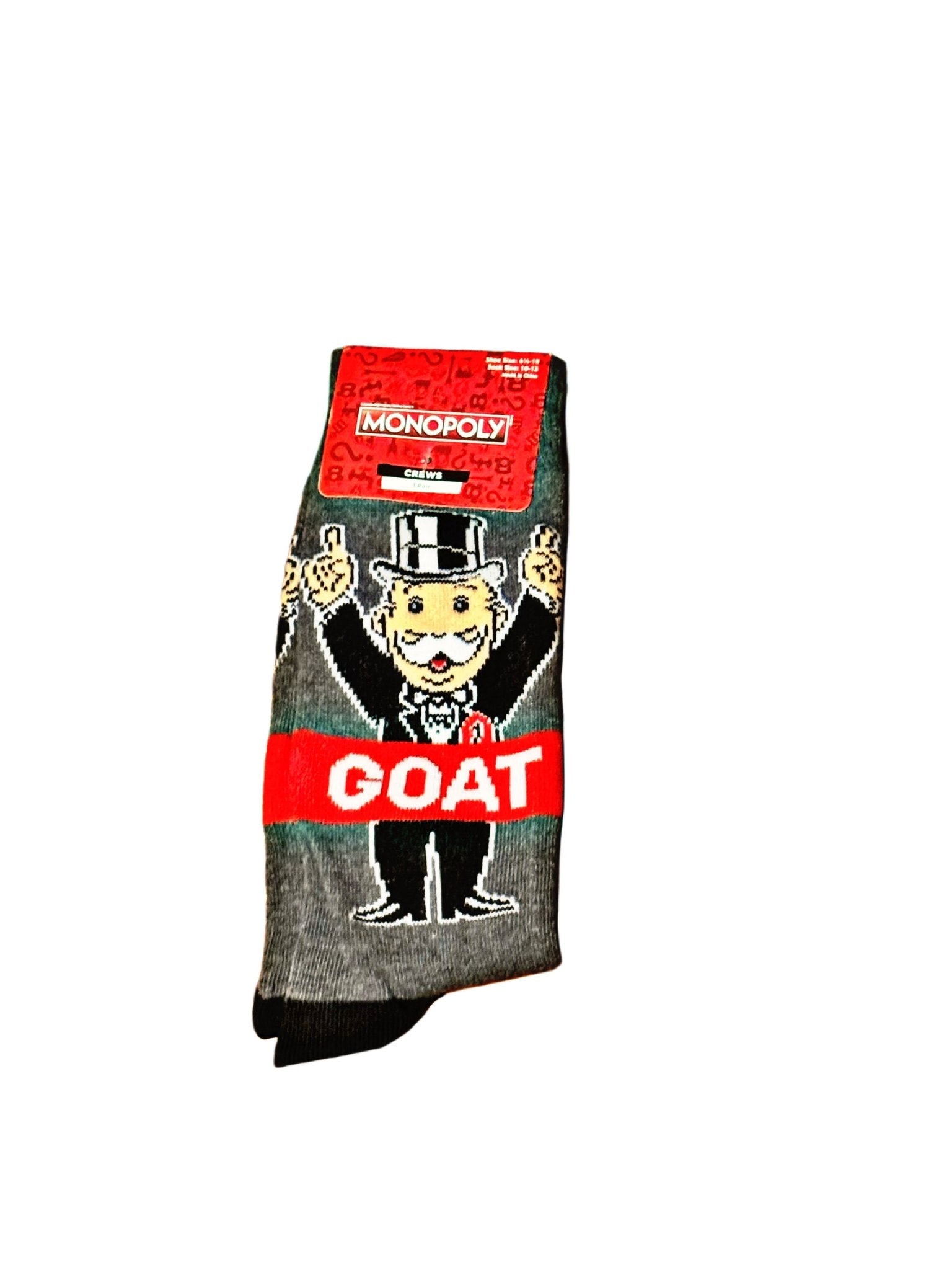New Monopoly Crew Goat Socks - Bargain’s