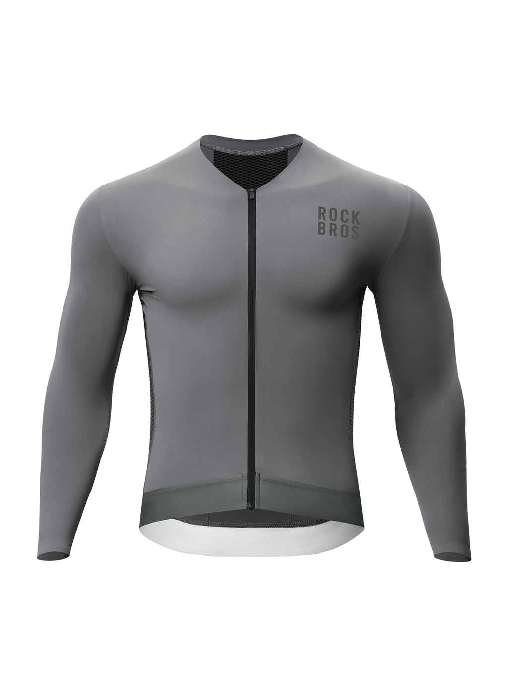 Men's Colorblock Long-Sleeve Cycling Jersey